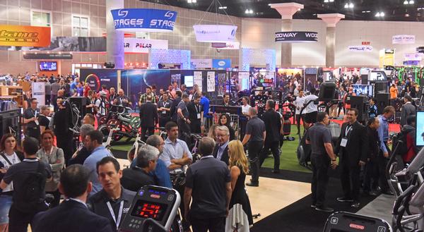 IHRA tradeshow in 2017. The main lobby filled with people