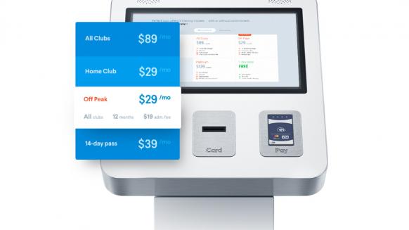 Perfect Gym streamline gym operations screenshot of self serve kiosk benefits graphic