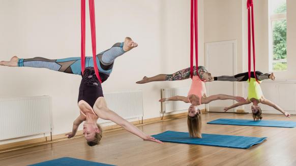 PERFECTGYM TRENDING LEISURE CENTER ACTIVITIES AERIAL-BATICS CLASS